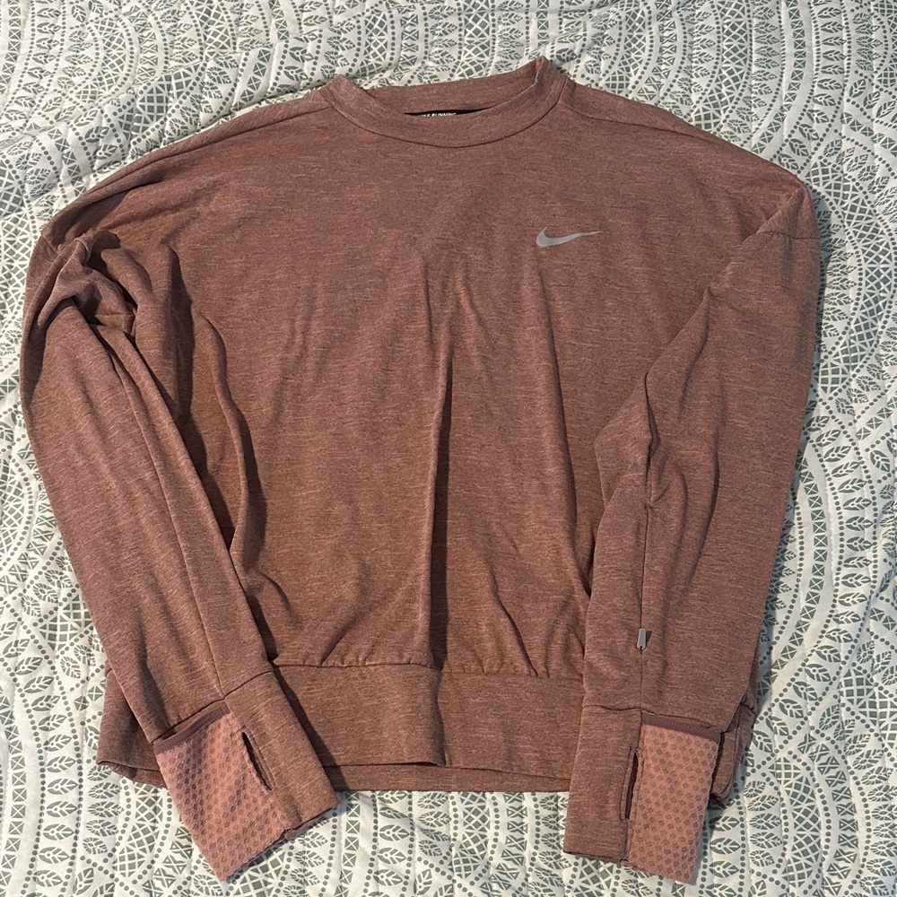 Nike Dusty Rose Long Sleeve Top